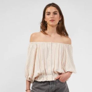 French Connection Artemas Scoop Neck top